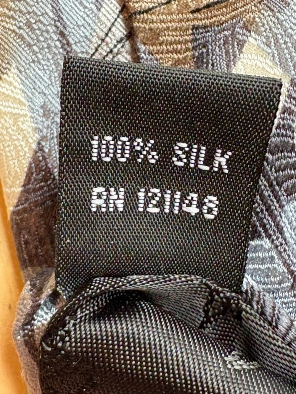 J. Garcia 100% Silk Men's Tie 